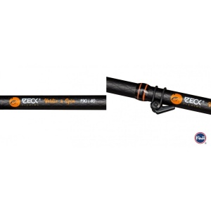 Lanseta Zeck Vertical Spin 1.90m 40g pentru pescuit - Fisela