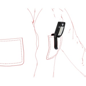 Lanterna cu Clips Led Lenser Solidline SC4R - vedere spate
