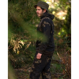 Pantaloni Camuflaj Korda Heavy Kore Dark Kamo - detaliu produs