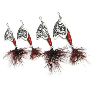 Rotativa Mepps Thunder Bug Rosu - echipament pentru pescuit - Fisela