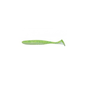 Shad Jackall Rhythm Wave Chartreuse Back Shad 9.5cm 7buc