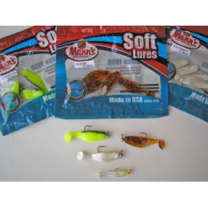 Shad Manns AS Pumpkin Pepper Motor Oil 6cm 10buc - Img 3