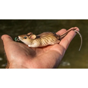 Soarece LT Hollow Body Field Mouse Brown White 7cm 14g - Img 4