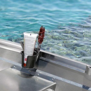 Suport Pahar Barca Negru Drink Holder RailBlaza pentru pescuit - Fisela