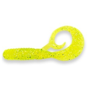 Twister Manns Mannipulator Grub 10.1cm Verde Glitter MFCH 8buc