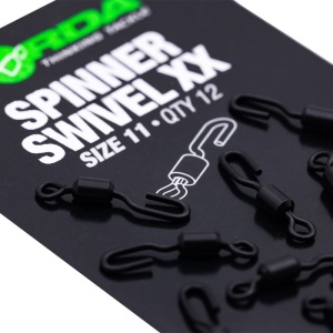 Vartej cu Agrafa Rapida Korda Spinner Swivel 12buc - echipament pentru pescuit - Fisela