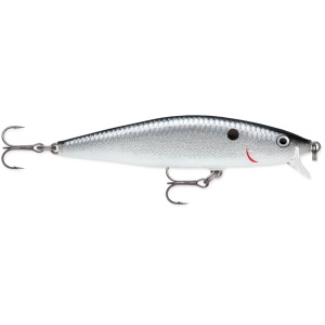Vobler Avat Rapala Flat Rap FLR08 S Silver 8cm 7g