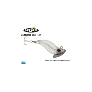 Vobler Storm Gomoku Bottom 3cm, 2.5g UV Clear Holographic Glitter