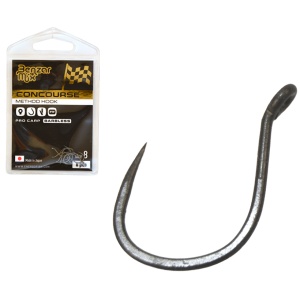 Carlige Benzar Concourse Method Pro Carp Barbless 8buc