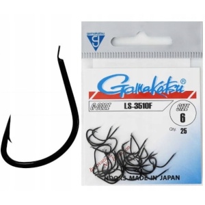 Carlige Crap cu Paleta Gamakatsu 3510 Black 25buc
