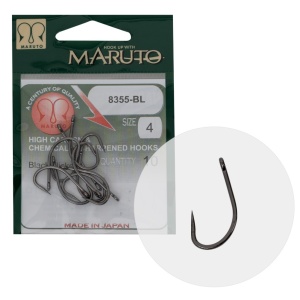Carlige de crap Maruto Japan 8355BL Barbless 10buc
