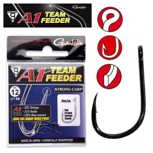 Carlige Feeder Gamakatsu A1 Team Feeder Strong 10buc