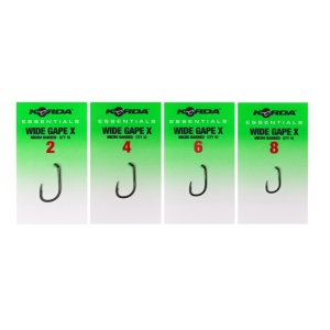 Carlige Korda Essentials Wide Gape X Barbed 10buc - Img 3