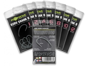 Carlige Pentru Crap Korda Kurv Shank Barbless 10buc - Img 2