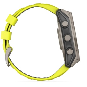 Ceas Garmin Fenix 8 Solar Sapphire Yellow Graphite 51mm EMEA