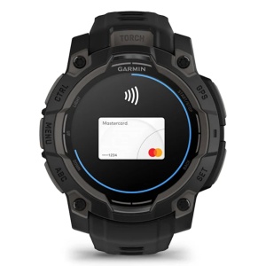 Ceas Garmin Instinct 3 Amoled 45mm Tactical Black