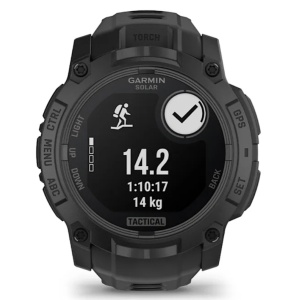 Ceas Garmin Instinct 3 Sonar 50mm Tactical Edition Black - echipament pentru pescuit - Fisela