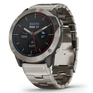 Ceas Garmin Quatix 6x Solar 51mm Titanium