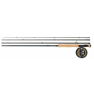 Combo Pescuit la Musca Daiwa Lanseta 2.59m Mulineta Clasa 5/6 - ambalaj