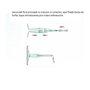 Conector Forfac Fir Principal Cu Tub Antirasucitor 6cm 10buc