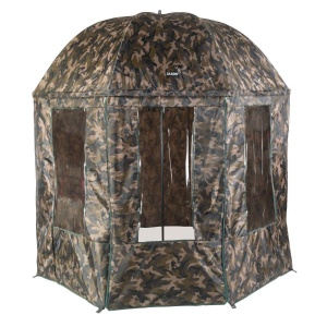 Cort Jaxon Cort Tip Umbrela, Model 046, Camou, Diamentru 250cm pentru pescuit - Fisela