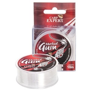 Elastic Feeder CXP Method Power Gum Transparent 10m
