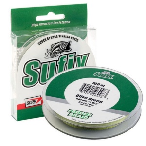 Fir Textil Feeder Sufix Braid Olive Green 0.10mm 150m 4.5kg
