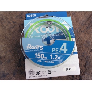 Fir textil Fir Textil Gosen X4 Roots Light Green 200m pentru pescuit - Fisela