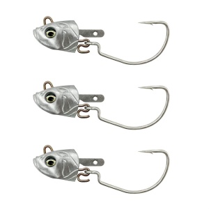 Jig Savage Gear Minnow WL Jighead Tail Neutral 3/0 10g 8cm 3buc