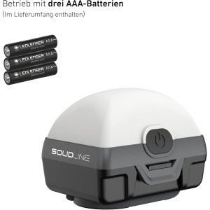 Lanterna Camping Solidline Camp2 Led Lenser 140 Lumeni - Img 2