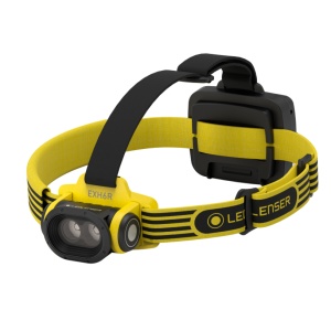 Lanterna Cap Led Lenser EXH6R Yeloow 250 Lumeni