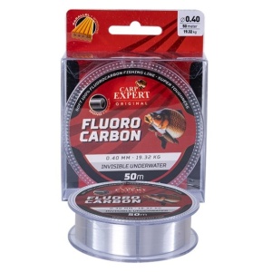 Leader Fluorocarbon Carp Expert Transparent 50m