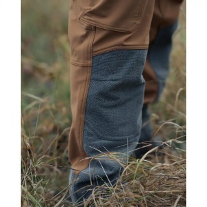 Pantaloni Blaser Tackle Softshell Rubber Brown - echipament pentru vanatoare - Fisela
