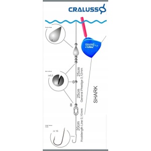 Pluta Cralusso Shark Pescuit Pe Rau pentru pescuit - Fisela