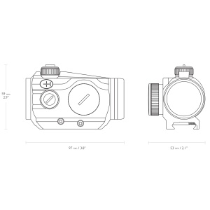 Red Dot Sight Hawke Vantage RD 1X30 Weaver - Img 3