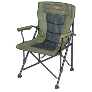 Scaun Pescuit Carp Zoom Four-X Green Camo 53x50x45cm