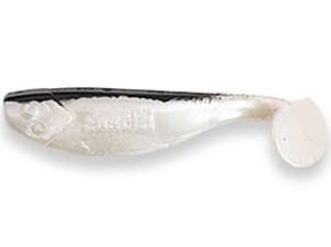 Shad Manns Alb Sidef Spate Negru Auriu PBBGG 8cm 4buc - Img 1