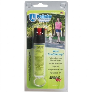 Spray Autoaparare Sabre Protector Breloc 22ml Galben