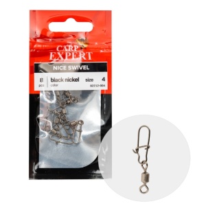 Vartej cu Agrafa Nice pentru Monturi Somn 1/0 50kg 4buc