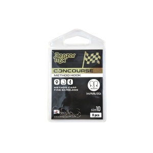 Carlige Benzar Concourse Method Carp Fine B 8buc - vedere secundara