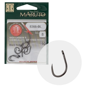 Carlige de crap Maruto Japan 8366BL Barbless 10buc