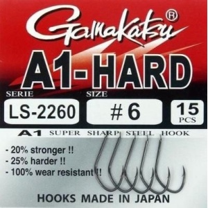 Carlig Gamakatsu Carlige Feeder A1 Hard 2260 15buc pentru pescuit - Fisela