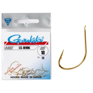 Carlige Platica Gamakatsu Gold LS-1810G 25buc