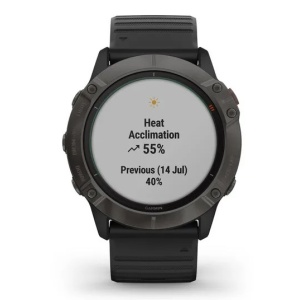 Ceas Garmin Fenix 6x Pro Solar Edition Carbon Black - Fisela