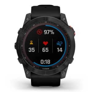 Ceas Garmin Fenix 7X Solar Slate Gray Bleck 51mm