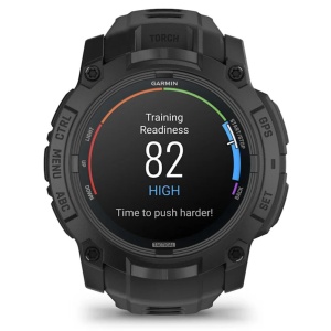 Ceas Garmin Instinct 3 Amoled 50mm Tactical Black - Fisela