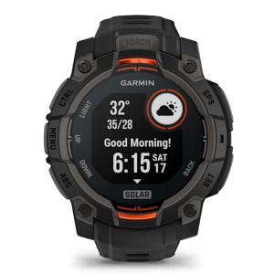 Ceas Garmin Instinct 3 Solar 45mm Black