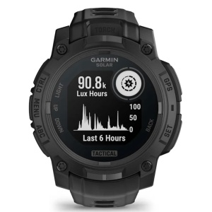 Ceas Garmin Instinct 3 Solar Tactical Black 45mm - echipament pentru pescuit - Fisela