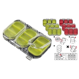 Cutie Daiwa Cutie Accesorii Waterproof 9 Compartimente pentru pescuit - Fisela