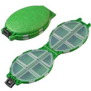 Cutie Carlige Testoasa Verde 12 Compartimente